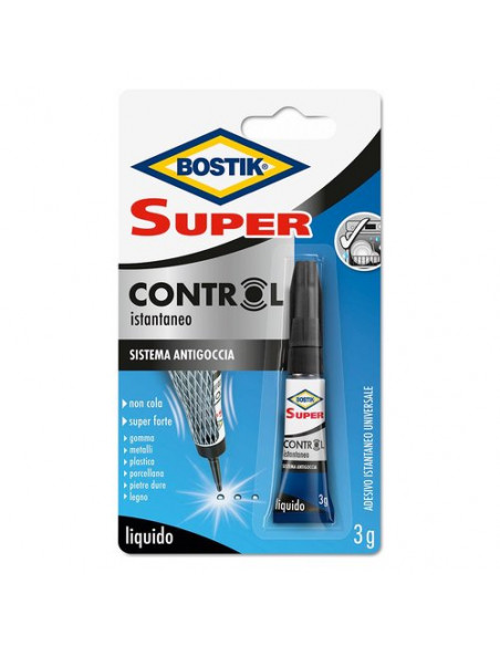 Collante Uhu Bostik D2737 Super Control Trasparente Trasparente