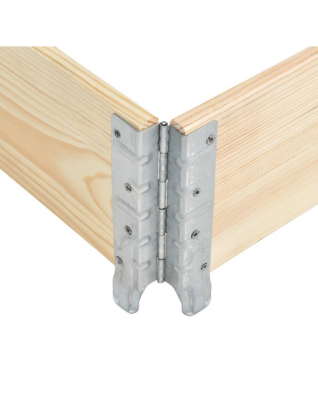 Collare per Pallet 50x100 cm in Legno Massello di Pino