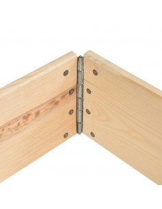 Collare per Pallet 80x120 cm in Legno Massello di Pino