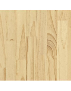 Comodini 2 pz 40x29,5x64 cm in Legno Massello di Pino