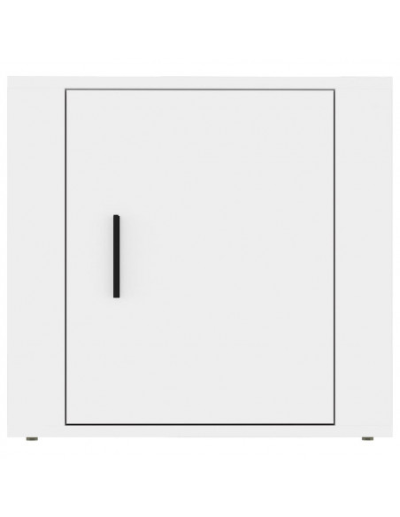 Comodini 2 pz Bianca 50x39x47 cm