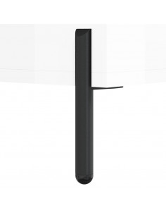 Comodini 2 pz Bianco Lucido 40x35x47,5 cm in Legno Multistrato