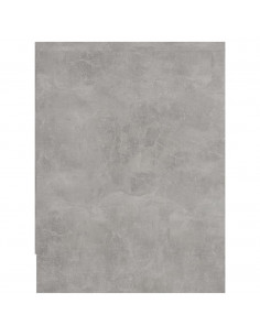 Comodini 2 pz Grigio Cemento 40x30x40 cm in Legno Multistrato
