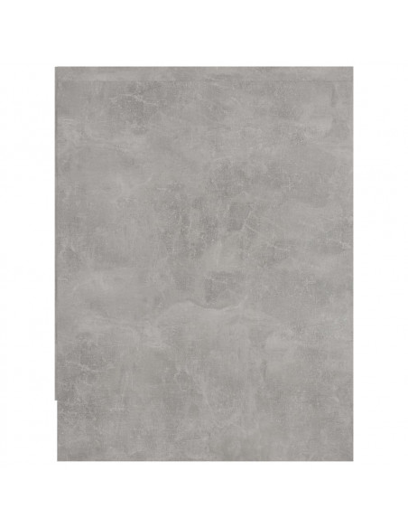 Comodini 2 pz Grigio Cemento 40x30x40 cm in Legno Multistrato