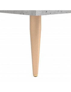 Comodini 2 pz Grigio Cemento 40x35x47,5 cm in Legno Multistrato