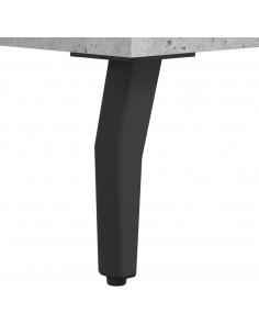 Comodini 2 pz Grigio Cemento 40x35x47,5 cm in Legno Multistrato