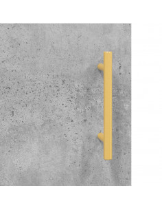 Comodini 2 pz Grigio Cemento 40x40x50 cm in Legno Multistrato