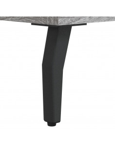 Comodini 2 pz Grigio Sonoma 40x35x47,5 cm in Legno Multistrato