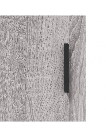 Comodini 2 pz Grigio Sonoma 40x40x50 cm in Legno Multistrato