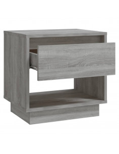 Comodini 2 pz Grigio Sonoma 45x34x44 cm in Truciolato