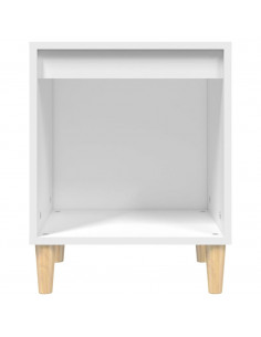 Comodini 2 pz in Bianco 40x35x50 cm