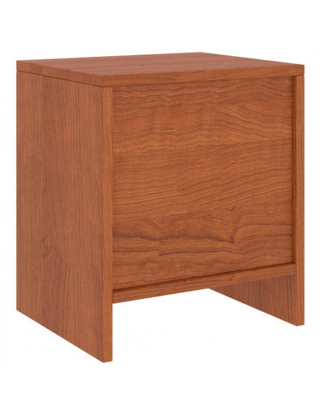 Comodini 2 pz Marrone Miele 35x30x40 cm in Pino Massello