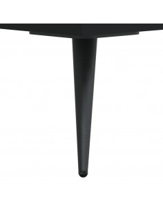 Comodini 2 pz Neri 40x35x47,5 cm in Legno Multistrato