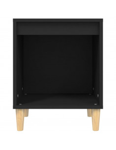 Comodini 2 pz Nero 40x35x50 cm