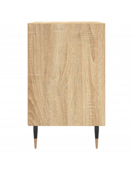 Comodini 2 pz Rovere Sonoma 40x30x50 cm in Legno Multistrato