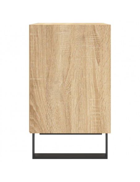 Comodini 2 pz Rovere Sonoma 40x30x50 cm in Legno Multistrato