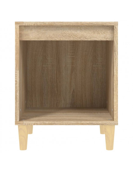 Comodini 2 pz Rovere Sonoma 40x35x50 cm