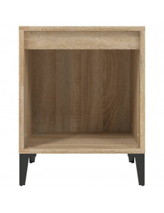 Comodini 2 pz Rovere Sonoma 40x35x50 cm