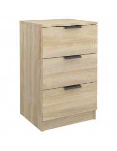 Comodini 2 pz Rovere Sonoma 40x36x65 cm