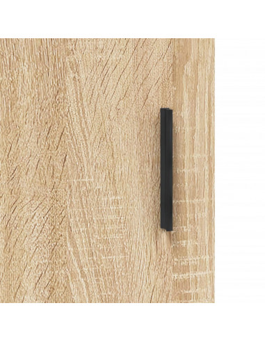 Comodini 2 pz Rovere Sonoma 40x40x50 cm in Legno Multistrato