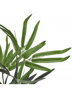 Albero Bambù Artificiale con Vaso 80 cm 2