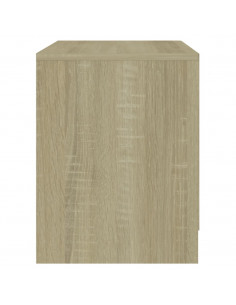 Comodini 2 pz Rovere Sonoma 45x34,5x44,5 cm in Truciolato