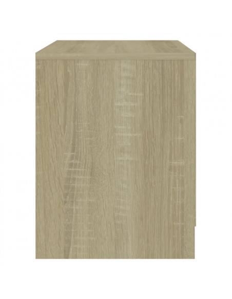 Comodini 2 pz Rovere Sonoma 45x34,5x44,5 cm in Truciolato