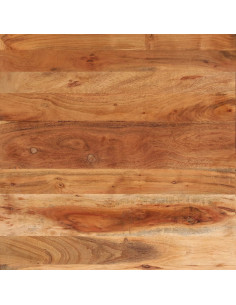 Comodini 2pz 40x33x46 cm in Legno Massello di Acacia