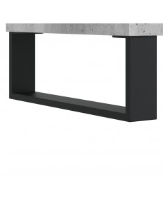 Comodini 2pz Grigio Cemento 40x35x50 cm in Legno Multistrato