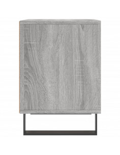 Comodini 2pz Grigio Sonoma 40x35x50 cm in Legno Multistrato