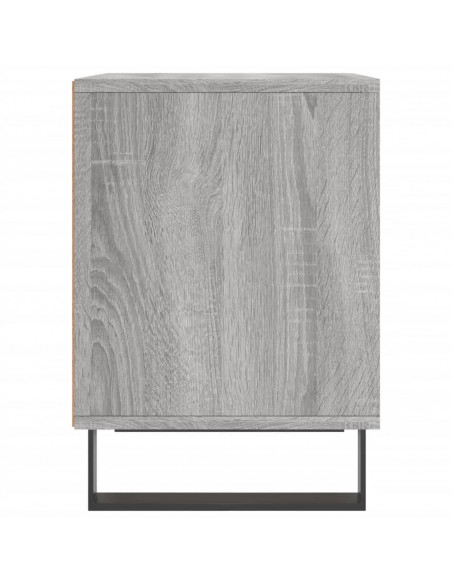 Comodini 2pz Grigio Sonoma 40x35x50 cm in Legno Multistrato