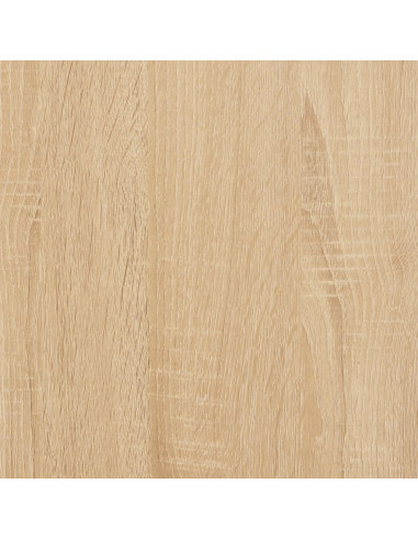 Comodini 2pz Rovere Sonoma 34x36x50 cm in Legno Multistrato