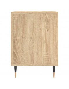 Comodini 2pz Rovere Sonoma 40x35x50 cm in Legno Multistrato