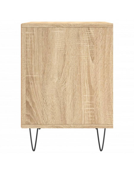 Comodini 2pz Rovere Sonoma 40x35x50 cm in Legno Multistrato