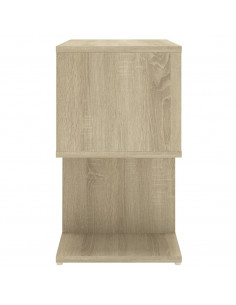 Comodini 2pz Rovere Sonoma 50x30x51,5 cm in Legno Multistrato