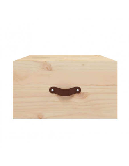 Comodini a Muro 2 pz 40x29,5x22 cm
