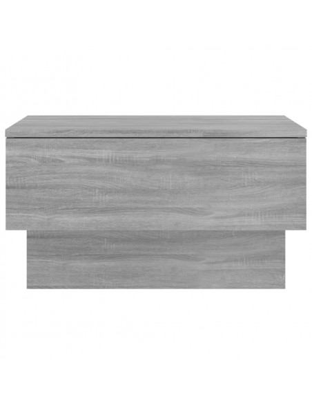Comodini a Muro 2 pz Grigio Sonoma
