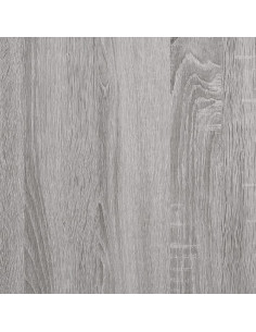Comodini a Muro 2 pz Grigio Sonoma 50x30x47 cm