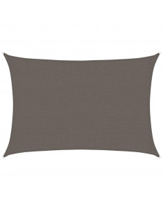 Vela Parasole 160 g/m² Antracite 2,5x4 m in HDPE 2