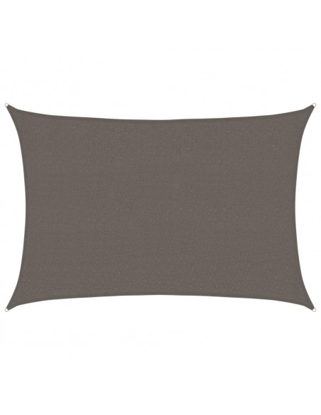 Vela Parasole 160 g/m² Antracite 2,5x4 m in HDPE