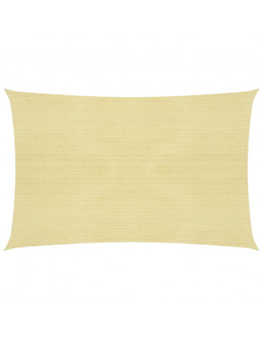 Vela Parasole 160 g/m² Beige 3x4,5 m in HDPE
