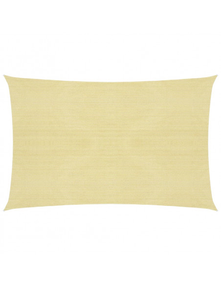 Vela Parasole 160 g/m² Beige 3x4,5 m in HDPE
