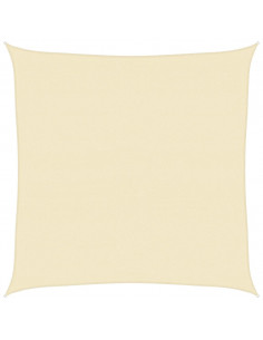 Vela Parasole 160 g/m² Crema 4x4 m in HDPE 2