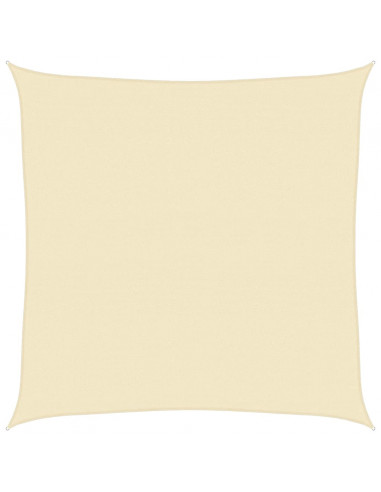 Vela Parasole 160 g/m² Crema 5x5 m in HDPE