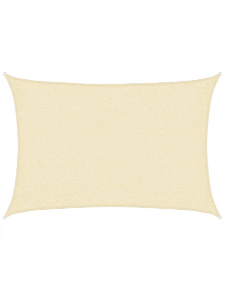 Vela Parasole 160 g/m² Crema 2x2,5 m in HDPE