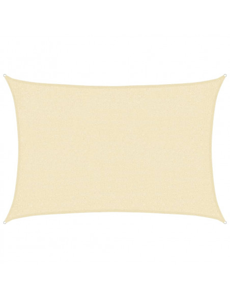 Vela Parasole 160 g/m² Crema 2x3 m in HDPE