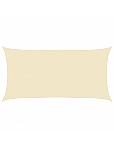 Vela Parasole 160 g/m² Crema 2x3,5 m in HDPE