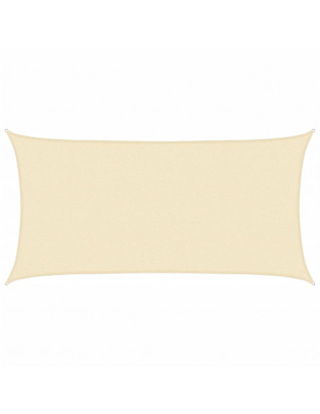 Vela Parasole 160 g/m² Crema 2x3,5 m in HDPE