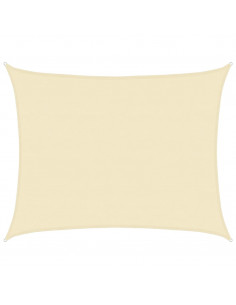 Vela Parasole 160 g/m² Crema 6x7 m in HDPE 2