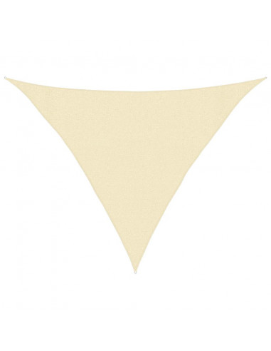 Vela Parasole 160 g/m² Crema 3x3x4,2 m in HDPE